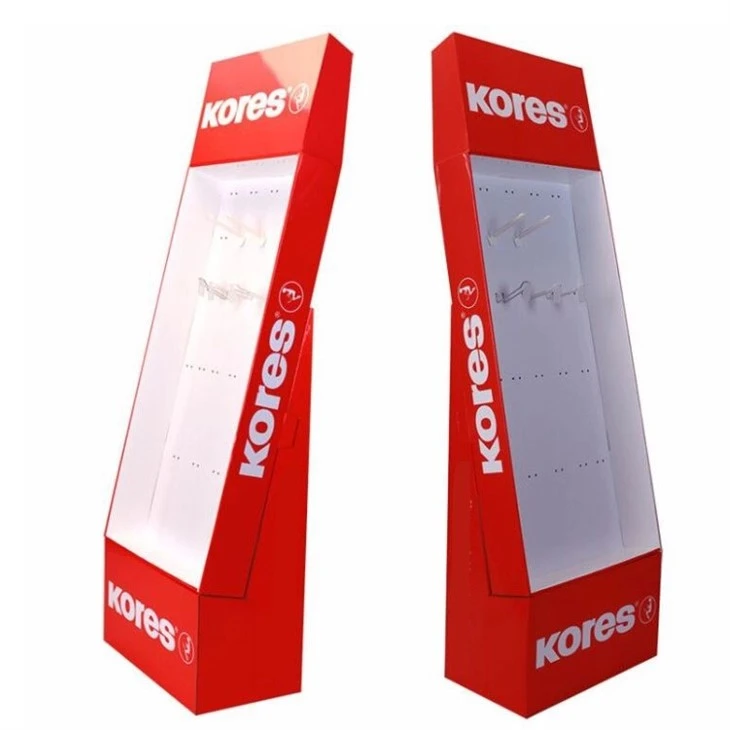 حامل صينية عرض البوب من الورق المقوى