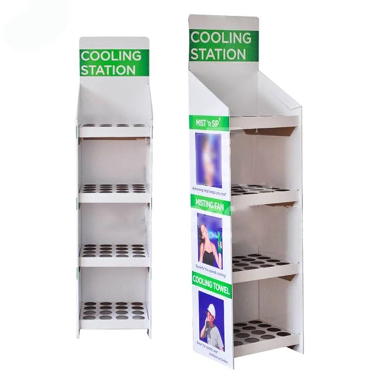Cardboard Corrugated Makeup Display Stands